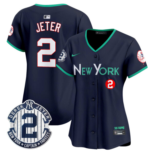 Women's New York Yankees City Connect Vapor Premier Limited Jersey - All Stitched - Image 4