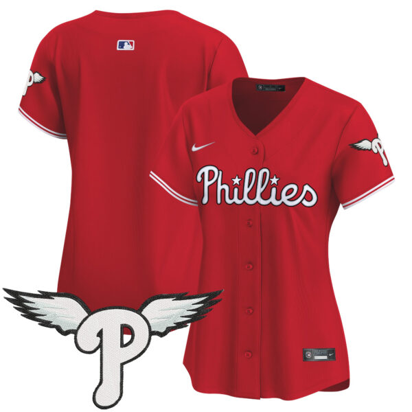 Women's Philadelphia Phillies 2025 Vapor Premier Limited Jersey - All Stitched - Image 36