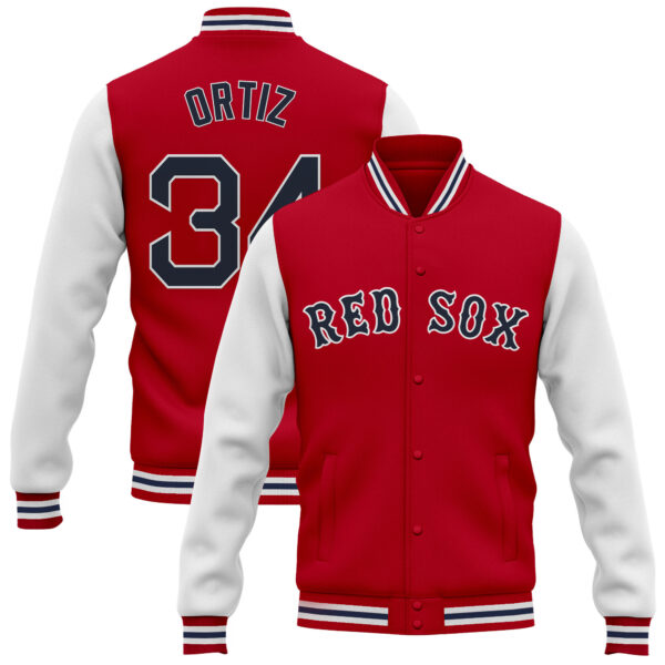 Boston Red Sox 2025 Jacket - All Stitched - Image 7