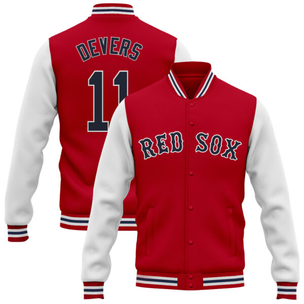 Boston Red Sox 2025 Jacket - All Stitched - Image 3