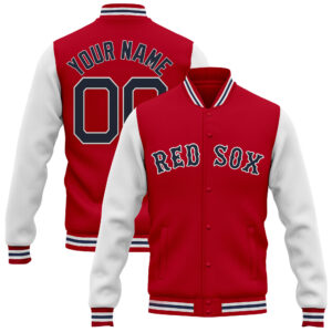 Boston Red Sox 2025 Custom Jacket - All Stitched