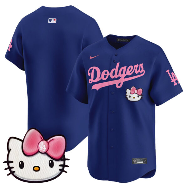 Unisex Dodgers 2025 Hello Kitty Vapor Premier Limited Jersey – All Stitched - Image 52