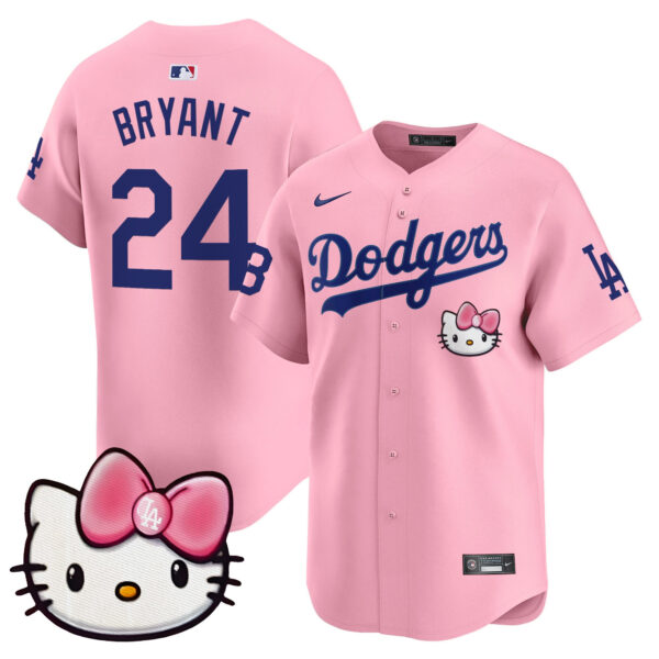 Unisex Dodgers 2025 Hello Kitty Vapor Premier Limited Jersey – All Stitched - Image 34