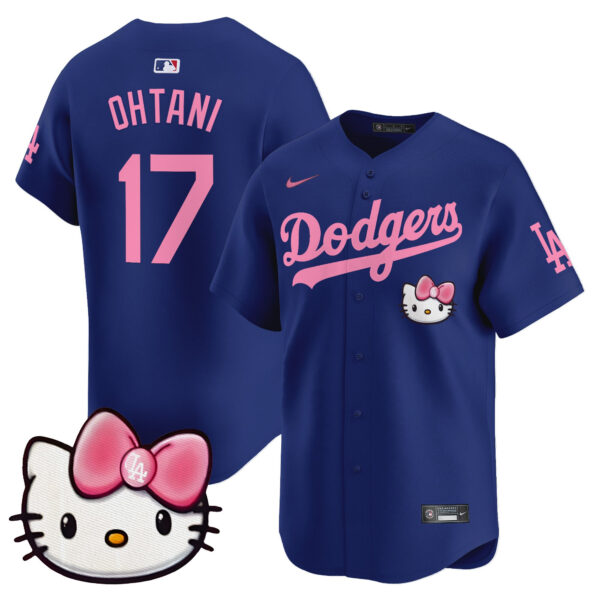 Unisex Dodgers 2025 Hello Kitty Vapor Premier Limited Jersey – All Stitched - Image 41
