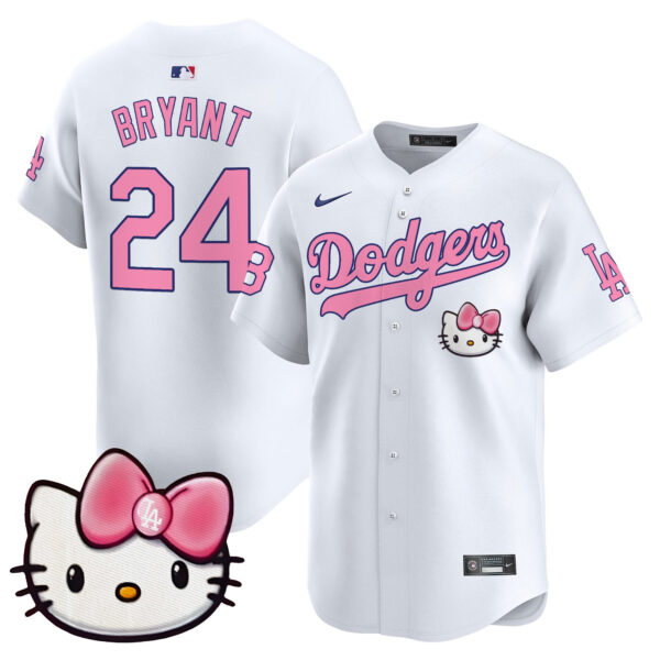 Unisex Dodgers 2025 Hello Kitty Vapor Premier Limited Jersey – All Stitched - Image 8