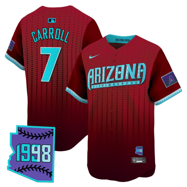 Men's Arizona Diamondbacks 2025 City Connect Vapor Premier Limited Jersey - Stitched - Image 10