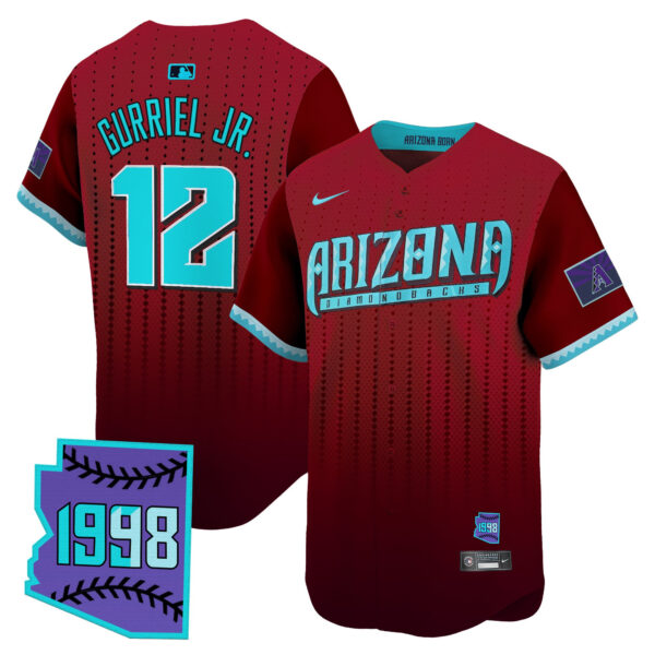 Men's Arizona Diamondbacks 2025 City Connect Vapor Premier Limited Jersey - Stitched - Image 14