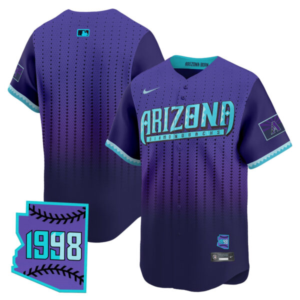Men's Arizona Diamondbacks 2025 City Connect Vapor Premier Limited Jersey - Stitched - Image 9
