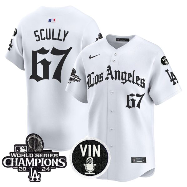 Men's Dodgers 2025 LA Gothic Style Vapor Premier Limited Jersey - All Stitched - Image 31