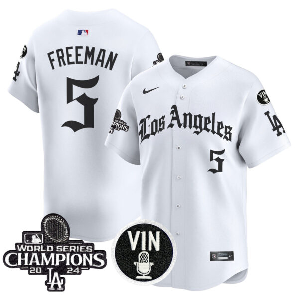 Men's Dodgers 2025 LA Gothic Style Vapor Premier Limited Jersey - All Stitched - Image 28
