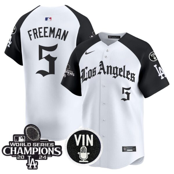 Men's Dodgers 2025 LA Gothic Style Vapor Premier Limited Jersey - All Stitched - Image 39