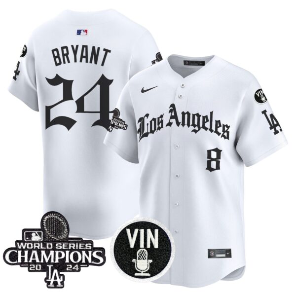Men's Dodgers 2025 LA Gothic Style Vapor Premier Limited Jersey - All Stitched - Image 30