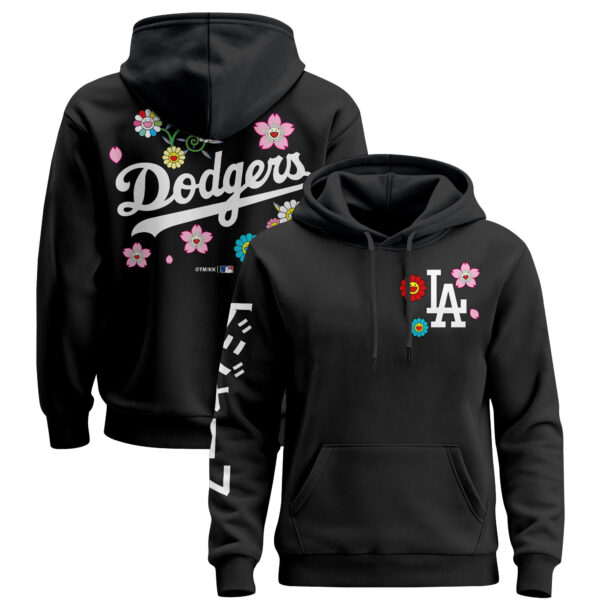 Men's Dodgers x Takashi Murakami 2025 Pullover Hoodie - Stitched - Image 13