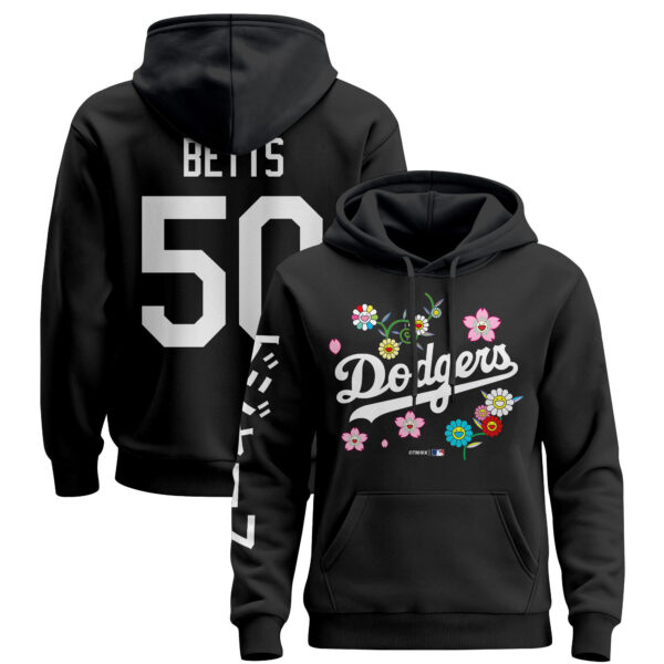 Men's Dodgers x Takashi Murakami 2025 Pullover Hoodie - Stitched - Image 9