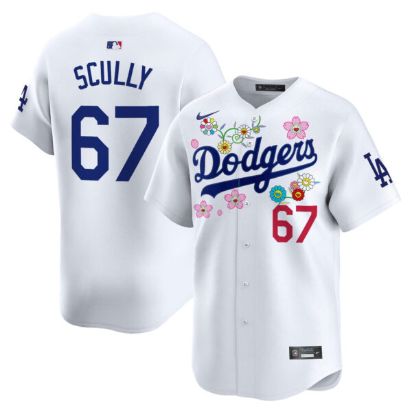 Men's Dodgers x Takashi Murakami 2025 Vapor Premier Limited Jersey - Stitched - Image 8