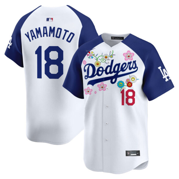 Men's Dodgers x Takashi Murakami 2025 Vapor Premier Limited Jersey - Stitched - Image 32