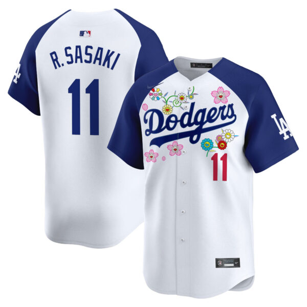 Men's Dodgers x Takashi Murakami 2025 Vapor Premier Limited Jersey - Stitched - Image 33