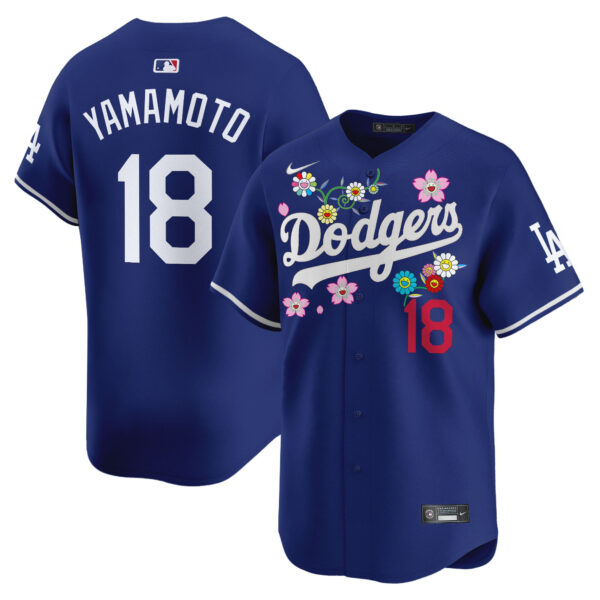 Men's Dodgers x Takashi Murakami 2025 Vapor Premier Limited Jersey - Stitched - Image 12