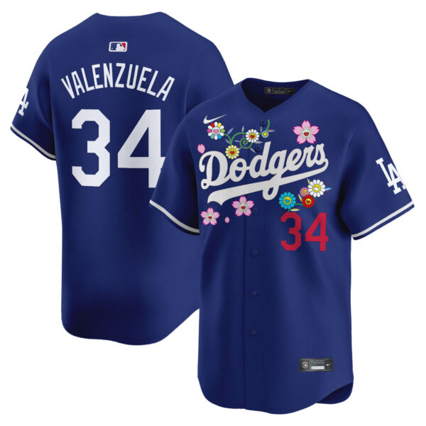 Men's Dodgers x Takashi Murakami 2025 Vapor Premier Limited Jersey - Stitched - Image 14