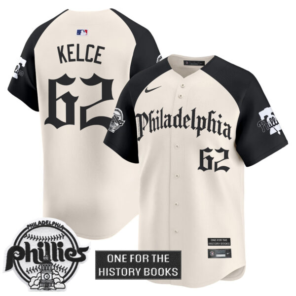 Men's Phillies 'Retro Newspaper Edition' Vapor Premier Limited Jersey - All Stitched - Image 30