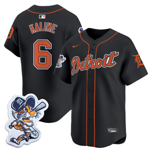 Men's Detroit Tigers Paws Patch Vapor Premier Limited Jersey - All Stitched - Image 15
