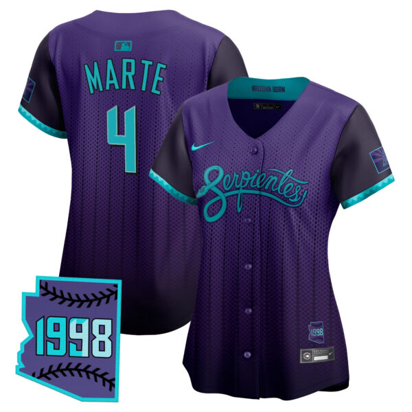 Women's Arizona Diamondbacks 2025 City Connect Vapor Premier Limited Jersey V2 - Stitched - Image 6