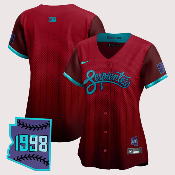 Women's Arizona Diamondbacks 2025 City Connect Vapor Premier Limited Jersey V2 - Stitched - Image 18