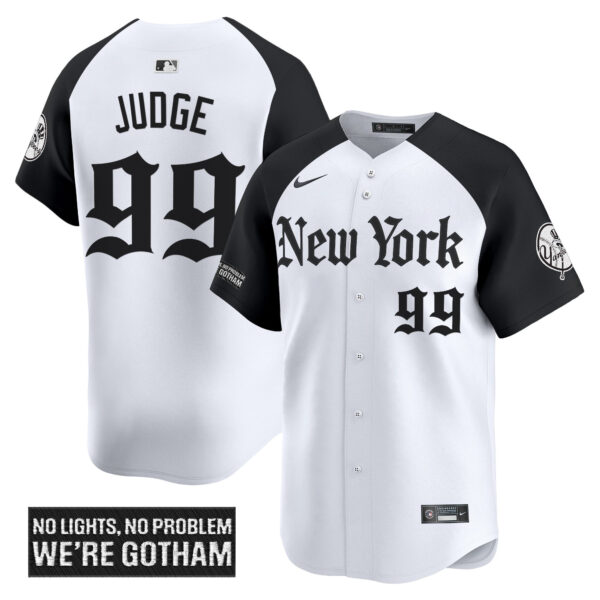 Men's New York Yankees 'Gothic Legacy Edition' Vapor Premier Limited Jersey - All Stitched - Image 17