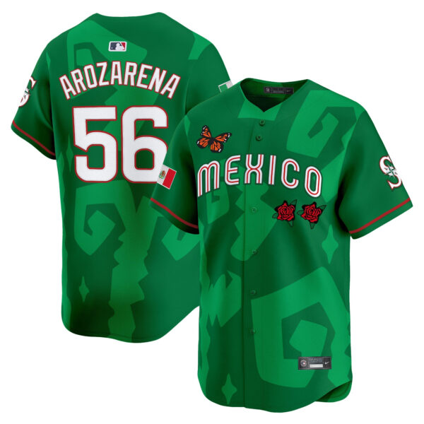 Men's 2025 Mexican Heritage x Sentrock Vapor Premier Limited Jersey - Stitched - Image 2