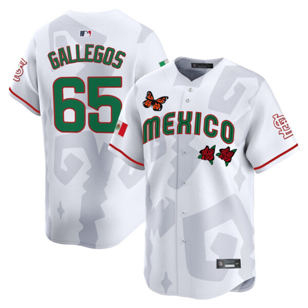 Men's 2025 Mexican Heritage x Sentrock Vapor Premier Limited Jersey - Stitched - Image 30