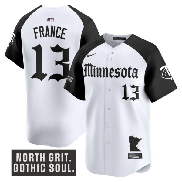 Men's Minnesota Twins 'Gothic North Edition' Vapor Premier Limited Jersey - All Stitched - Image 22