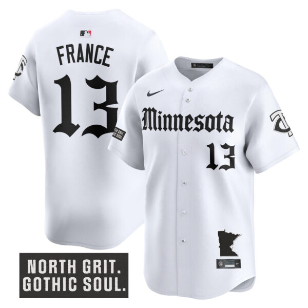 Men's Minnesota Twins 'Gothic North Edition' Vapor Premier Limited Jersey - All Stitched - Image 13