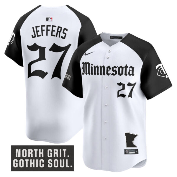 Men's Minnesota Twins 'Gothic North Edition' Vapor Premier Limited Jersey - All Stitched - Image 23