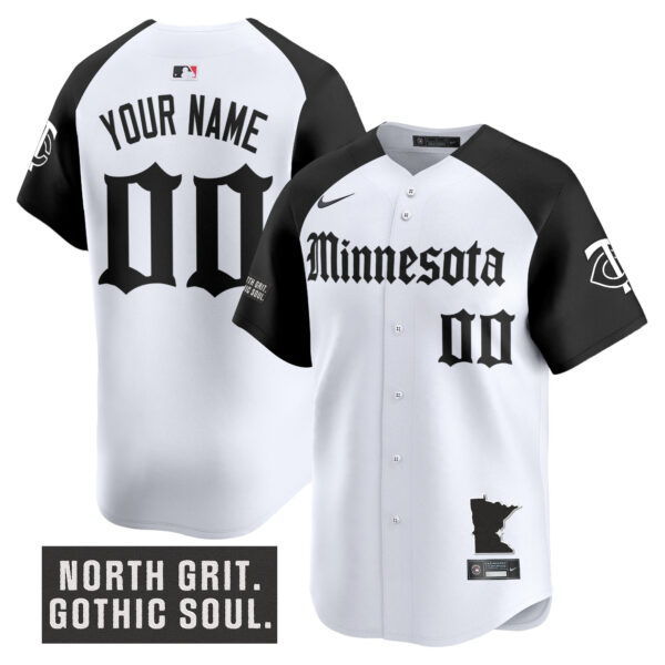 Minnesota Twins 'Gothic North Edition' Vapor Premier Limited Custom Jersey - All Stitched - Image 3