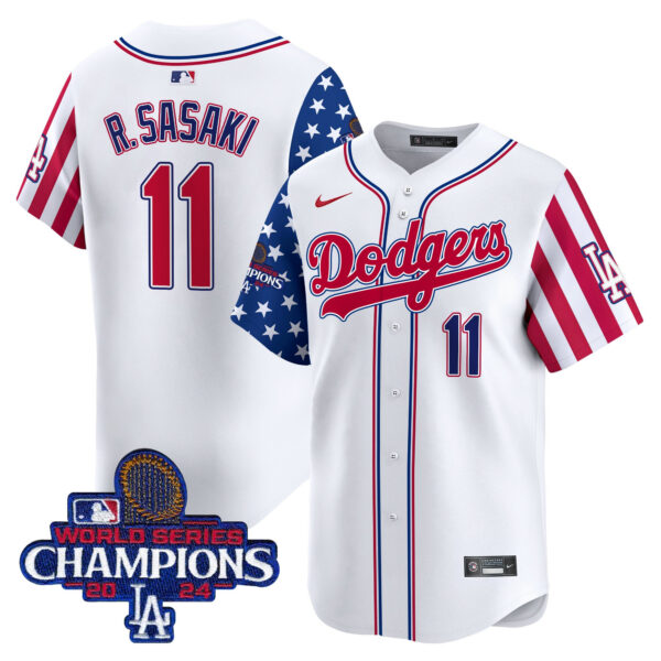 Men's Dodgers 2025 Memorial Day Vapor Premier Limited Jersey - All Stitched - Image 4