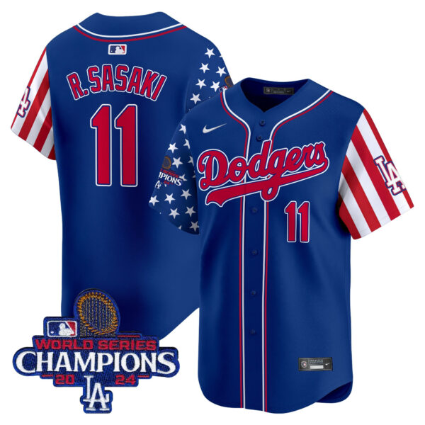 Men's Dodgers 2025 Memorial Day Vapor Premier Limited Jersey - All Stitched - Image 24