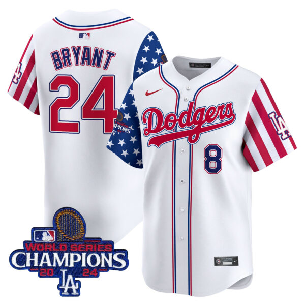 Men's Dodgers 2025 Independence Day Vapor Premier Limited Jersey - All Stitched - Image 7