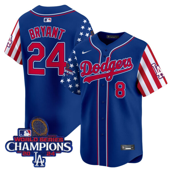 Men's Dodgers 2025 Independence Day Vapor Premier Limited Jersey - All Stitched - Image 27