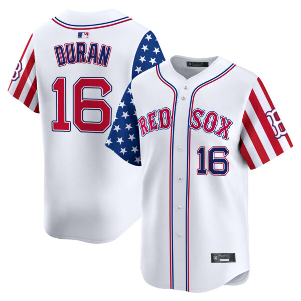 Men's Boston Red Sox 2025 Independence Day Vapor Premier Limited Jersey - All Stitched - Image 5
