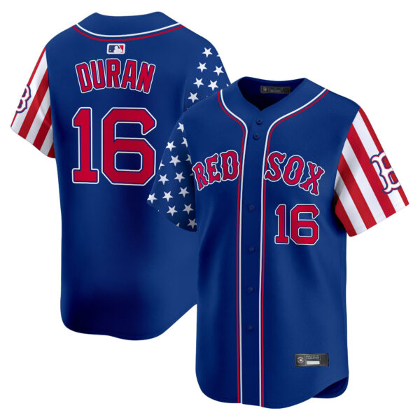 Men's Boston Red Sox 2025 Independence Day Vapor Premier Limited Jersey - All Stitched - Image 23