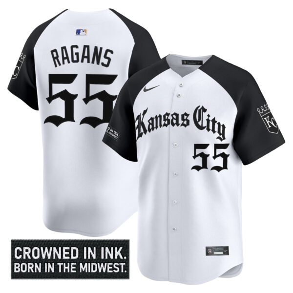 Men's Kansas City Royals 'Gothic Crown Edition' Vapor Premier Limited Jersey - All Stitched - Image 25