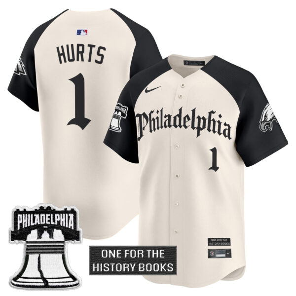 Men's Eagles 'Retro Newspaper Edition' Vapor Baseball Jersey - All Stitched - Image 22