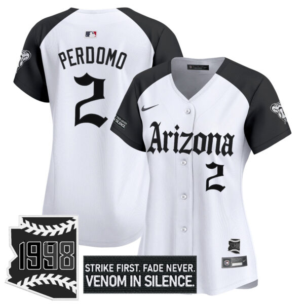 Women's Arizona Diamondbacks 'Gothic Desert Fang Edition' Vapor Premier Limited Jersey - All Stitched - Image 23