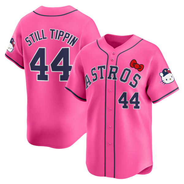 Men's Houston Astros Hello Kitty Vapor Premier Limited Jersey V2 - All Stitched - Image 8