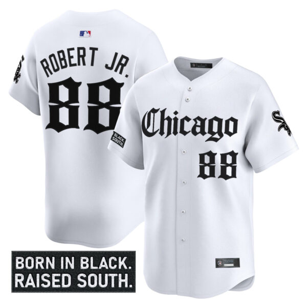 Men's Chicago White Sox 'Gothic South Side Edition' Vapor Premier Limited Jersey - All Stitched - Image 12