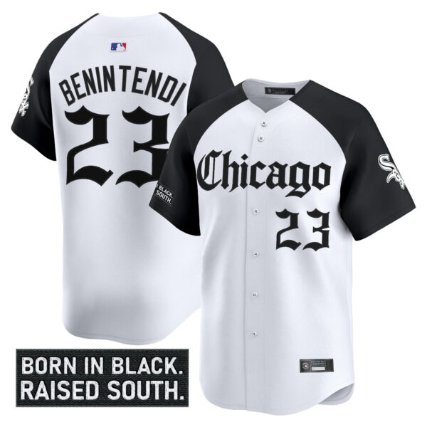 Men's Chicago White Sox 'Gothic South Side Edition' Vapor Premier Limited Jersey - All Stitched - Image 21