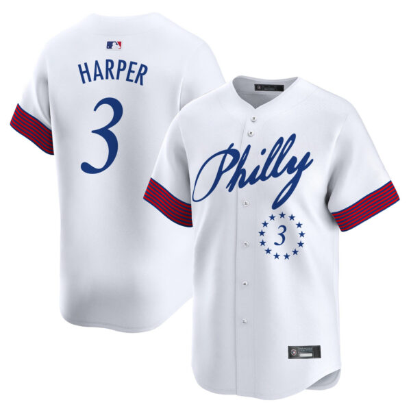 Men's Philadelphia Phillies 2025 Independence Day Vapor Premier Limited Jersey V2 - All Stitched - Image 11