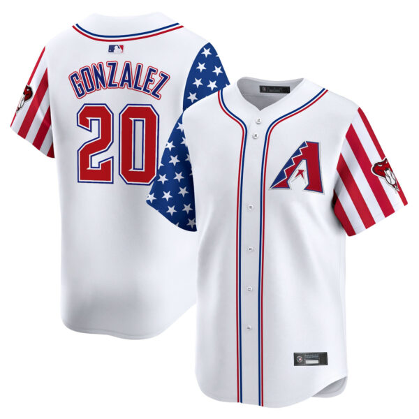 Men's Arizona Diamondbacks 2025 Independence Day Vapor Premier Limited Jersey - All Stitched - Image 8