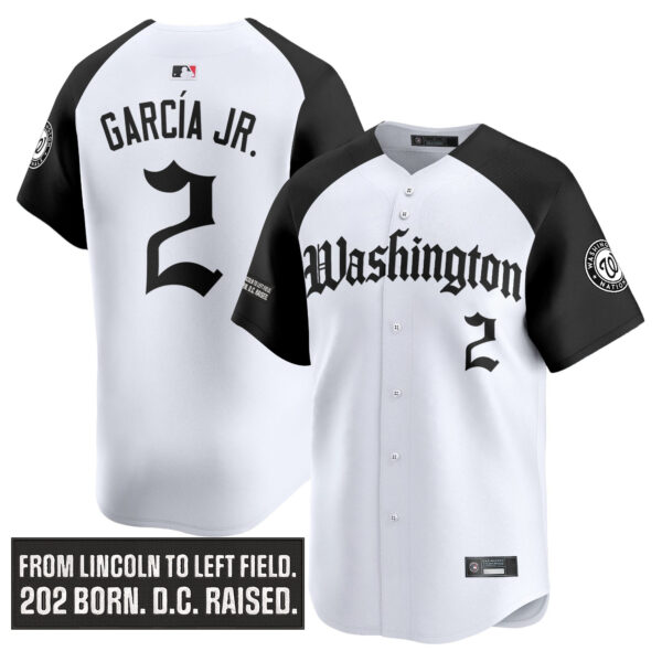Men's Washington Nationals 'Gothic Capitol Edition' Vapor Premier Limited Jersey - All Stitched - Image 26
