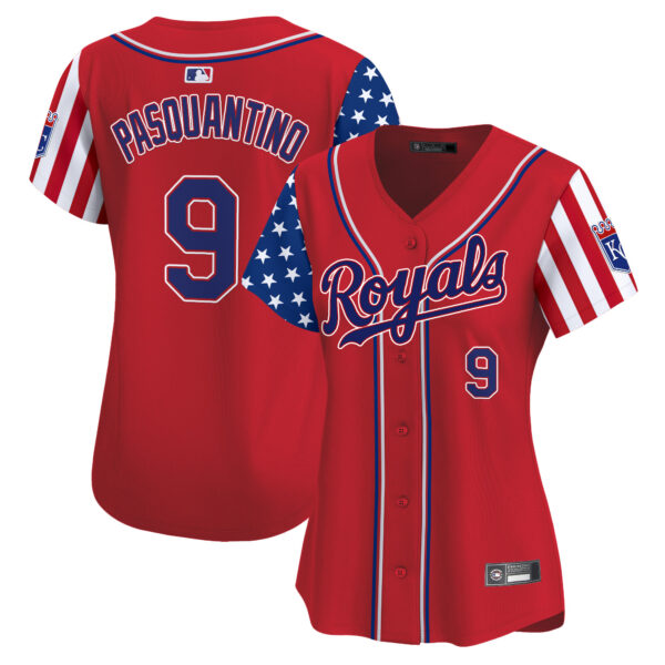 Women's Kansas City Royals 2025 Independence Day Vapor Premier Limited Jersey - All Stitched - Image 13